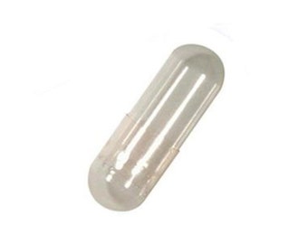 100 Gelatin Capsules Size 00 Kosher Ready to fill Herbal Supplement