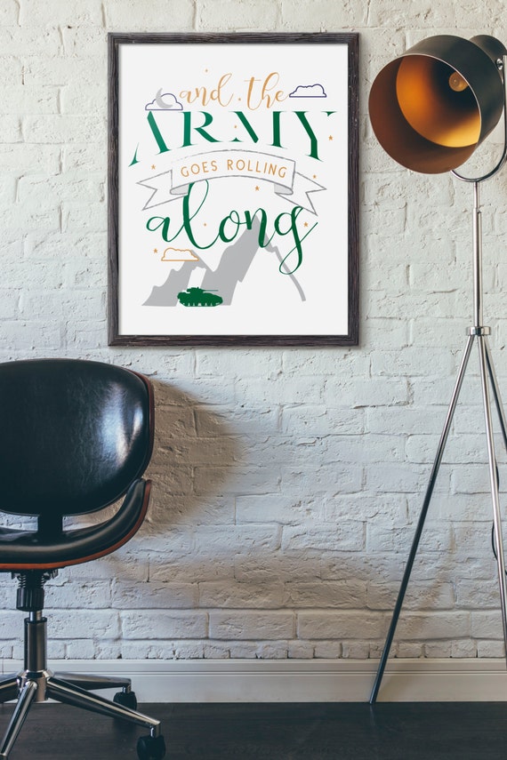 Army Art Military Family Gift for Husband Home Decor Army Art Military Family Gift for Husband Home Decor