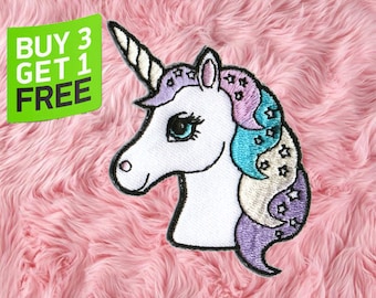 Unicorn Patch Iron On Embroidered Patches Iron On