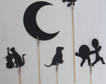 Hey diddle diddle Shadow Puppets