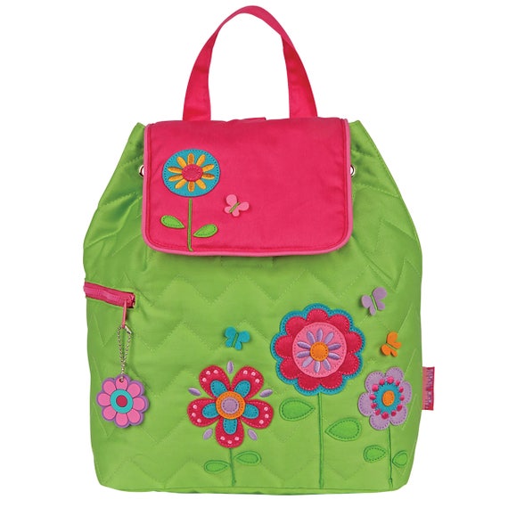 Stephen Joseph Quilted Flower Backpack