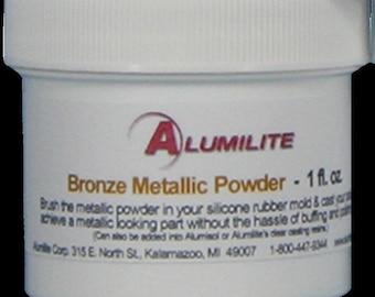Alumilite Metallic Powder 1 FL OZ Bronze