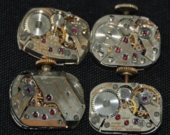 Vintage Antique Watch Movements Steampunk Altered Art RE 38