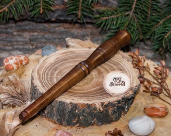 Nostepinne Woolwinder Winding for spinning for yarn Siberian Cedar #KL1