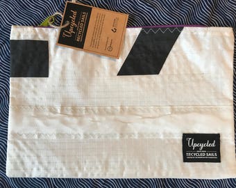 Upcycled Sail Clutch