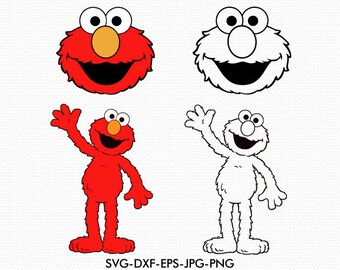 Download Elmo svg | Etsy