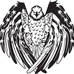 Eagle wings svg | Etsy