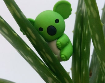 Green Koala Novelty Eraser