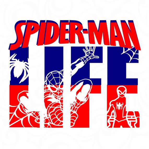 Download Spiderman svg,Spiderman life svg,Spiderman silhouette ...