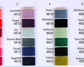 Scanfil Organic Cotton Sewing Thread 300 yds Any Color