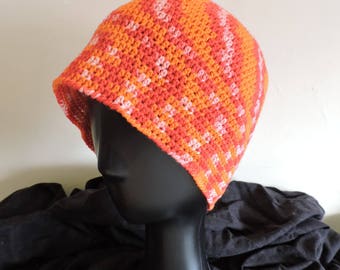 Bob was red orange 100% cotton