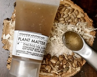 Plant Based Facial Cleanser - PLANT MATTER - Oil-Free, Herbal, Botanical, Sulfate-Free, Vegan Face Wash, Burdock Root, Milk Thistle Seed