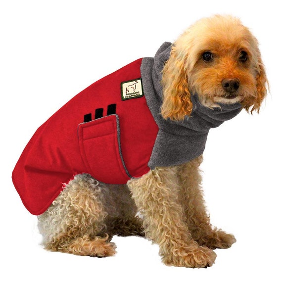 Lovely Dachshund Clothes Small Dog Great White North Red Black
