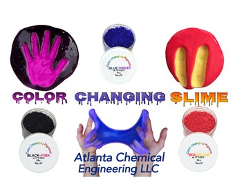 Temperature Activated Color Changing Thermochromic Powder Pigment Perfect For Color Changing Slime Goo