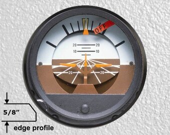 Attitude Indicator Aviation Large Wall Plaque