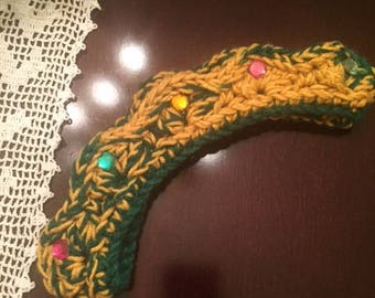 Adult Green/Gold Crown