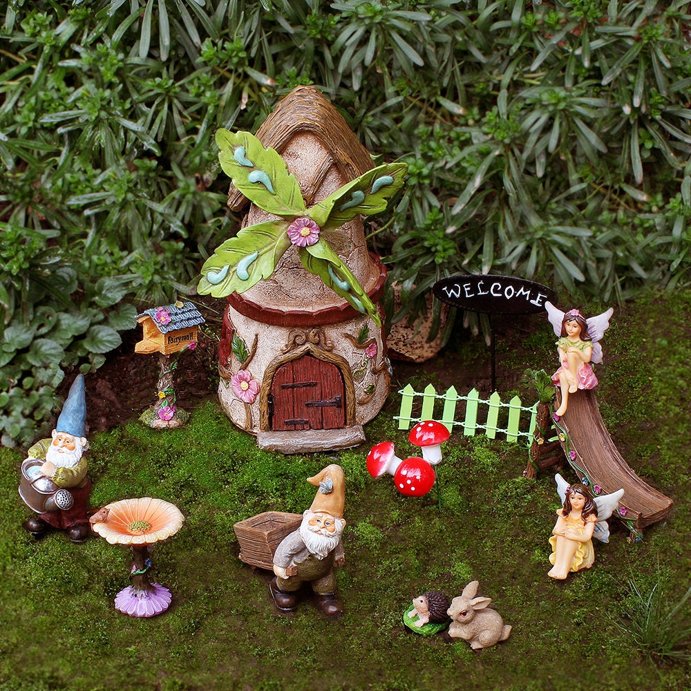 Windmill House Fairy Garden Kit Fairy Garden Ideas Fairy