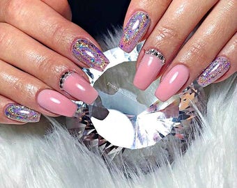 GALAXY Holographic Glitter Chrome Powder for Nail art - 2018 Nail Trend