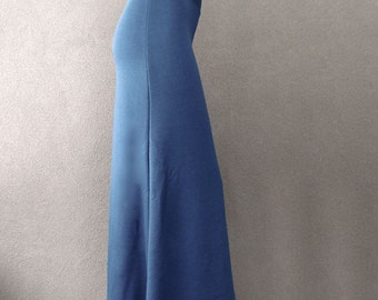 Maxi skirt, extra long skirt, ankle length skirt, organic cotton women's clothing, handmade in Canada clothes