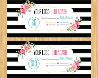Cash Cards, Personalized Custom LulaCash Money, Lula Cash Lula Bucks Digital File03 | LLC_02
