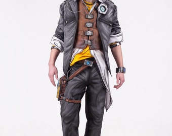 Handsome Jack cosplay costume from Borderlands 2 video game, Halloween costume