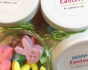 Happy Easter! Bunny soaps