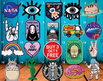Band Patches Custom Patches Iron On Patch Embroidery Patches Sew On Patch Patches For Jeans
