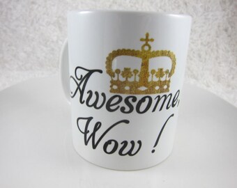 Hamilton Mug, Hamilton Musical Mug,My Shot, Awesome Wow, Hamilton Musical, Alexander Hamilton,Revolution, Song Lyrics, Cute Gift Box