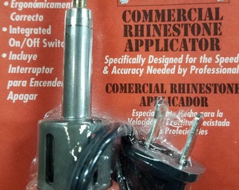 Kandi's® COMMERCIAL 17W ~ 120AC/Rhinestone Hot-fix Applicator. Model No. HF-4