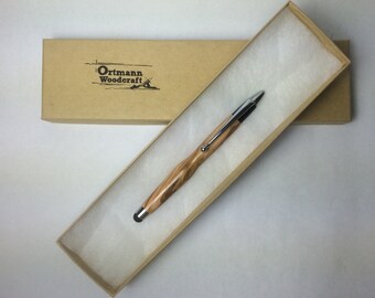 Olive Wood Touch Stylus