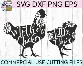 Download Mother Clucker svg eps dxf png Files for Cutting Machines