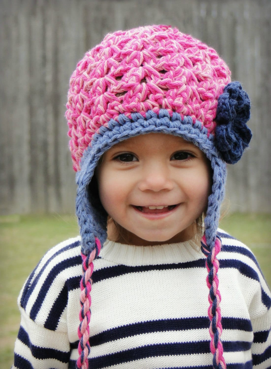 Crochet Baby Hat Kids Hat Crochet Earflap Hat Little Girls   Il Fullxfull.438317509 S1t8 