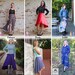 PATTERN Ladies HiLo Stretch Knit Skirt - Starlight - PDF Sewing Pattern - Instant Download - Pattern Emporium