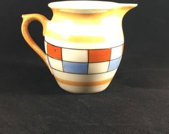 Vintage Czechoslovakia RKG Lusterware Small Pitcher/Creamer
