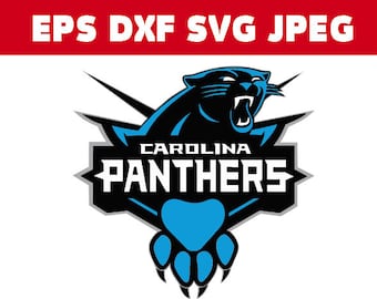 Download Carolina panthers svg | Etsy