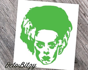 Bride of Frankenstein Decal Sticker
