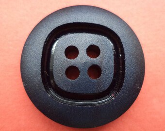 7 buttons 25mm dark blue blue (6257)