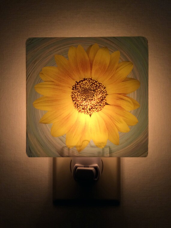 Sunflower Night Light Flower Nightlight Flower decor light
