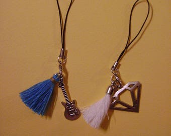 For phone or key charms