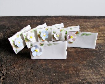 Vintage Shafford Porcelain Place Card Set