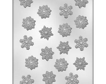 SNOWFLAKE ASSORTMENT Chocolate Mold