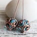 Handmade Glass Beads - Czech Lampwork Beads - Czech Glass Beads - Jewelry Making Supply - 10mm round Beads - Aquamarine - Choose Amount