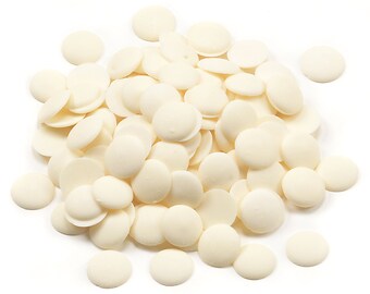 1 lb. Guittard White Chocolate Melts. Vanilla Flavored. Cakepop Chocolate. Dipping Chocolate. Melting Chocolate. Chocolate Wafers.