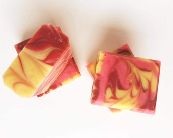 Passionfruit Guava, Homemade Soap, Soap, Artisan Soap, Gift for Her, Bath and Beauty, Olive Oil Soap, Bar Soap, Cold Process Soap, Vegan