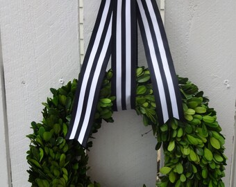 Boxwood Wreath Preserved Boxwood Wreath Round Boxwood 12" Boxwood Wreath Elegant Wreath Preserved Wreath Boxwood Wreath