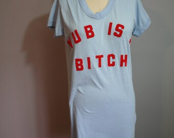 1980s Profanity Nightgown // Super Soft // Small