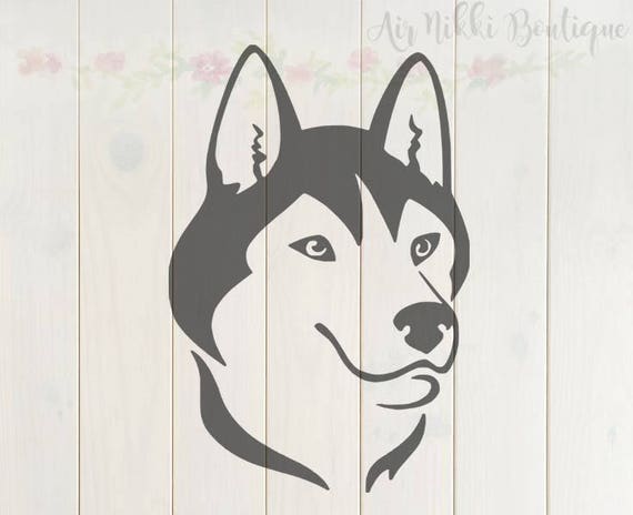 Download Husky SVG PNG DXF files instant download cut file cameo