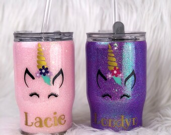 Kids Unicorn Tumbler- Unicorn Stainless Steel Tumbler - Unicorn Life- I'm really a unicorn- Gift for mom- Gift for kids- Unicorn Life