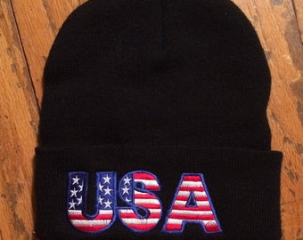 U.S.A. winter hat/ beanie /cold weather