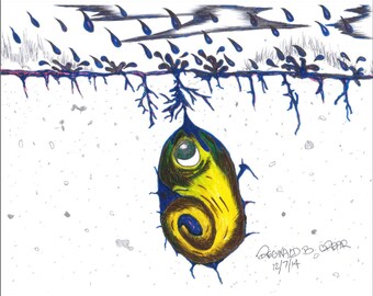 Note to self! Meta Art Portfolio "Dormant Awakening Print Addition"